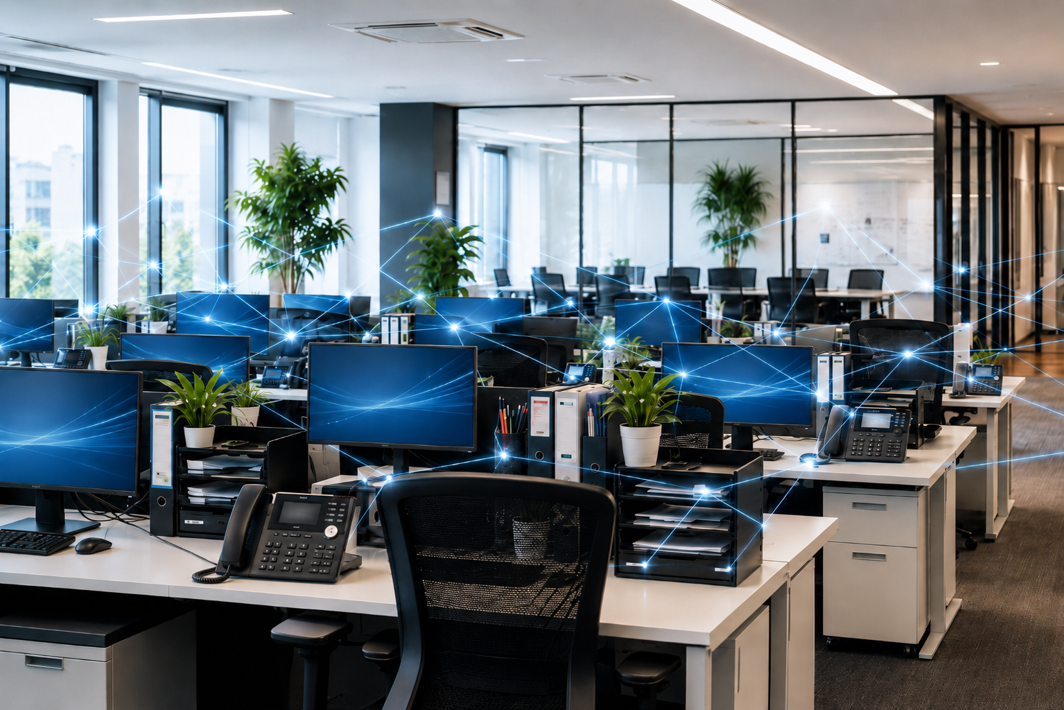 Modern office technology environment